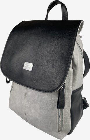 Kumixi Rucksack '2in1 Rucksacktasche' in Grau: Vorderseite