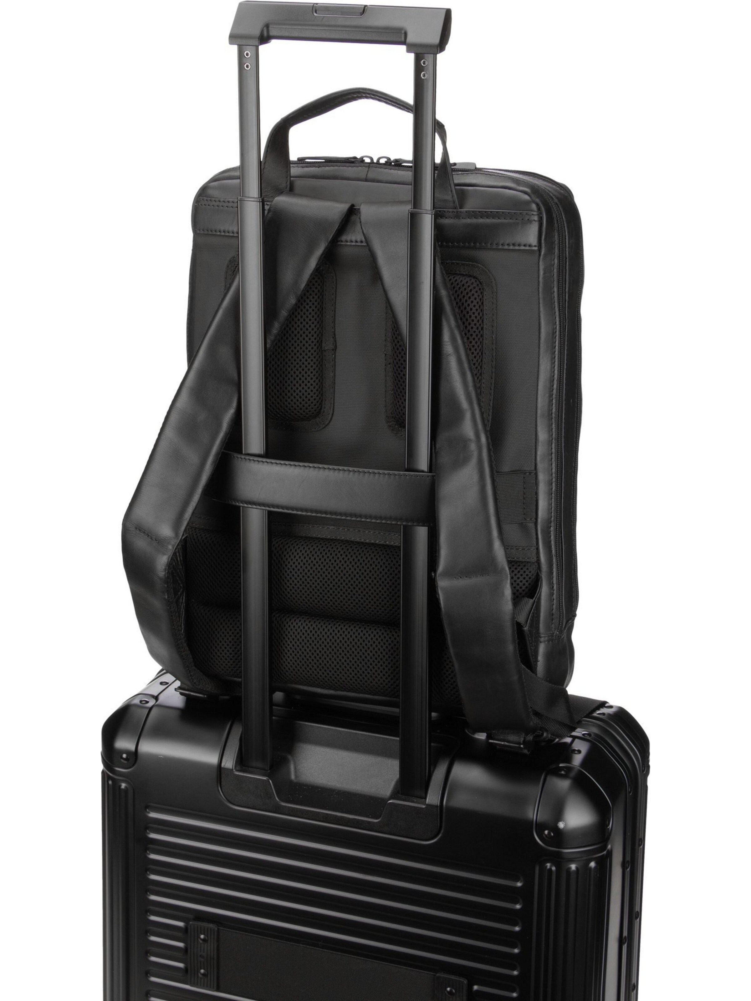 JOST Rucksack 'Aarhus Linea' in Schwarz