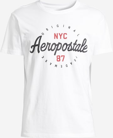 AÉROPOSTALE - Camiseta en blanco: frente