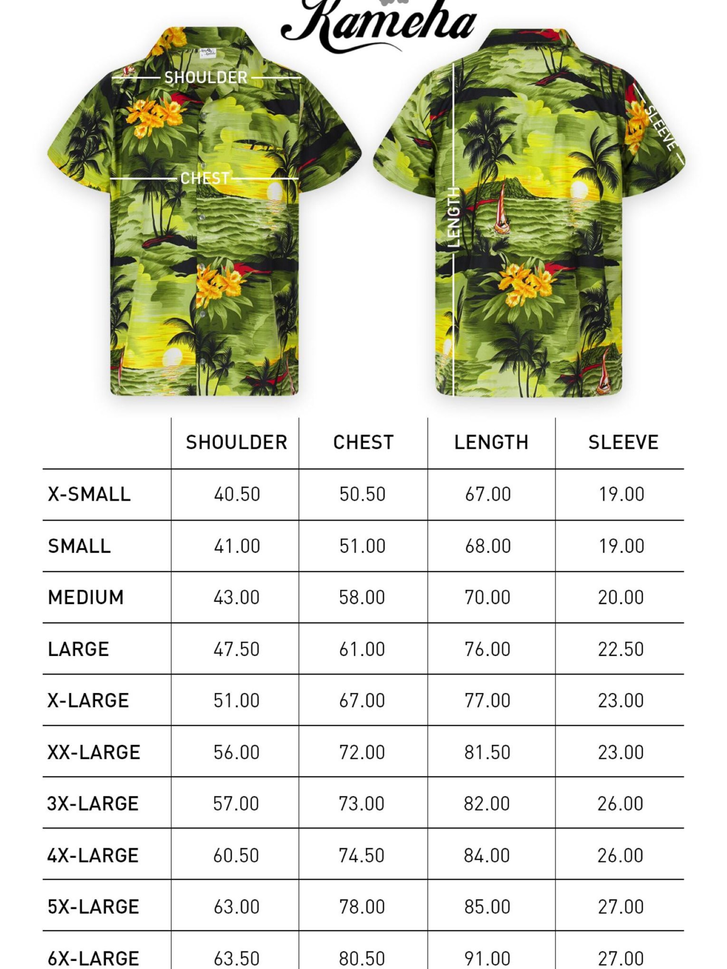 King Kameha Shirt 'Surf' in Green