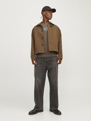 Maglietta 'JJECALEB' di JACK & JONES in marrone