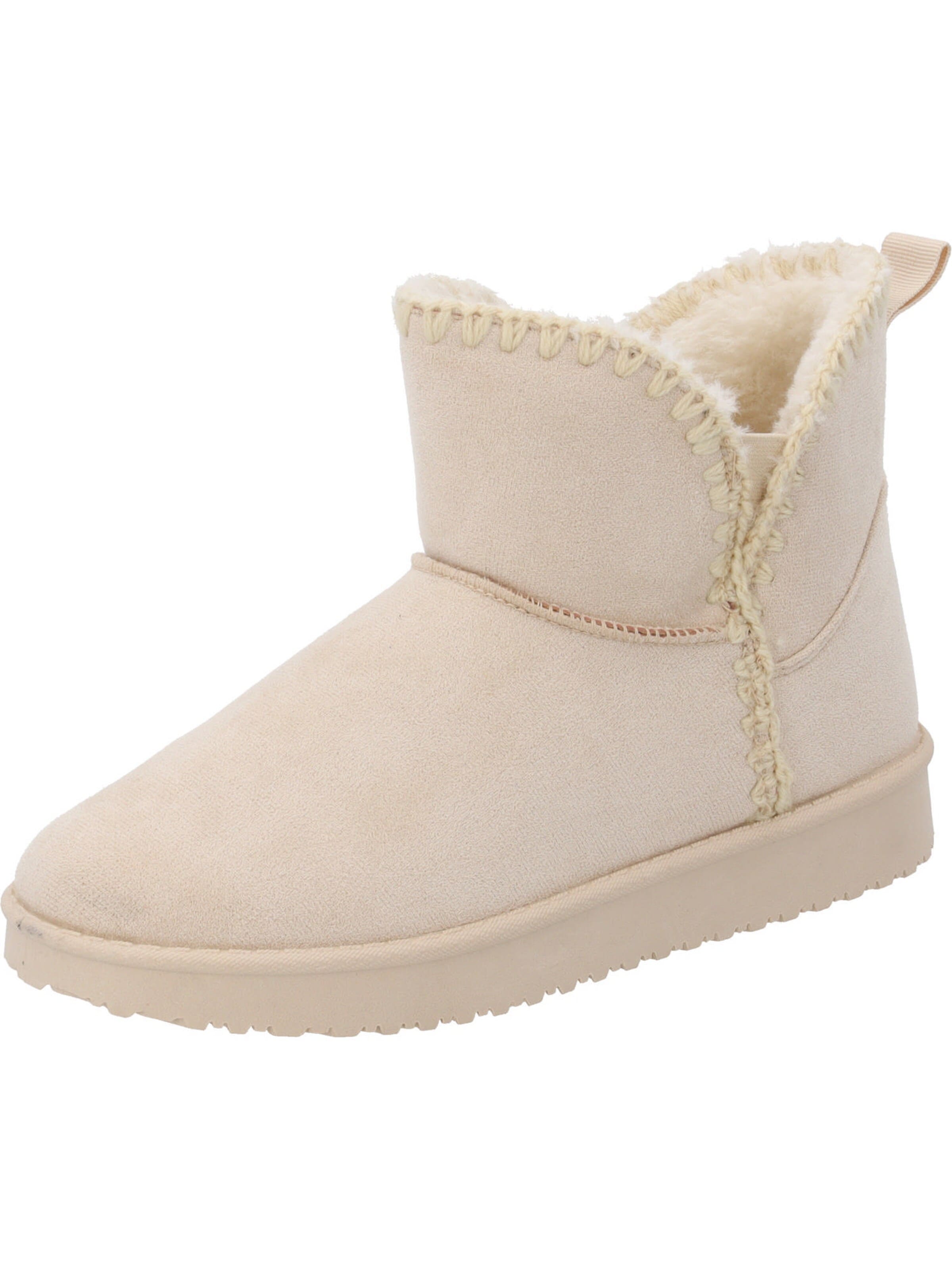 Palado Snowboots 'Palado Sidome' in Beige: voorkant