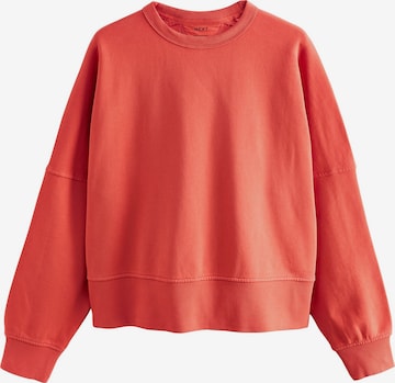 Sweat-shirt Next en rouge : devant