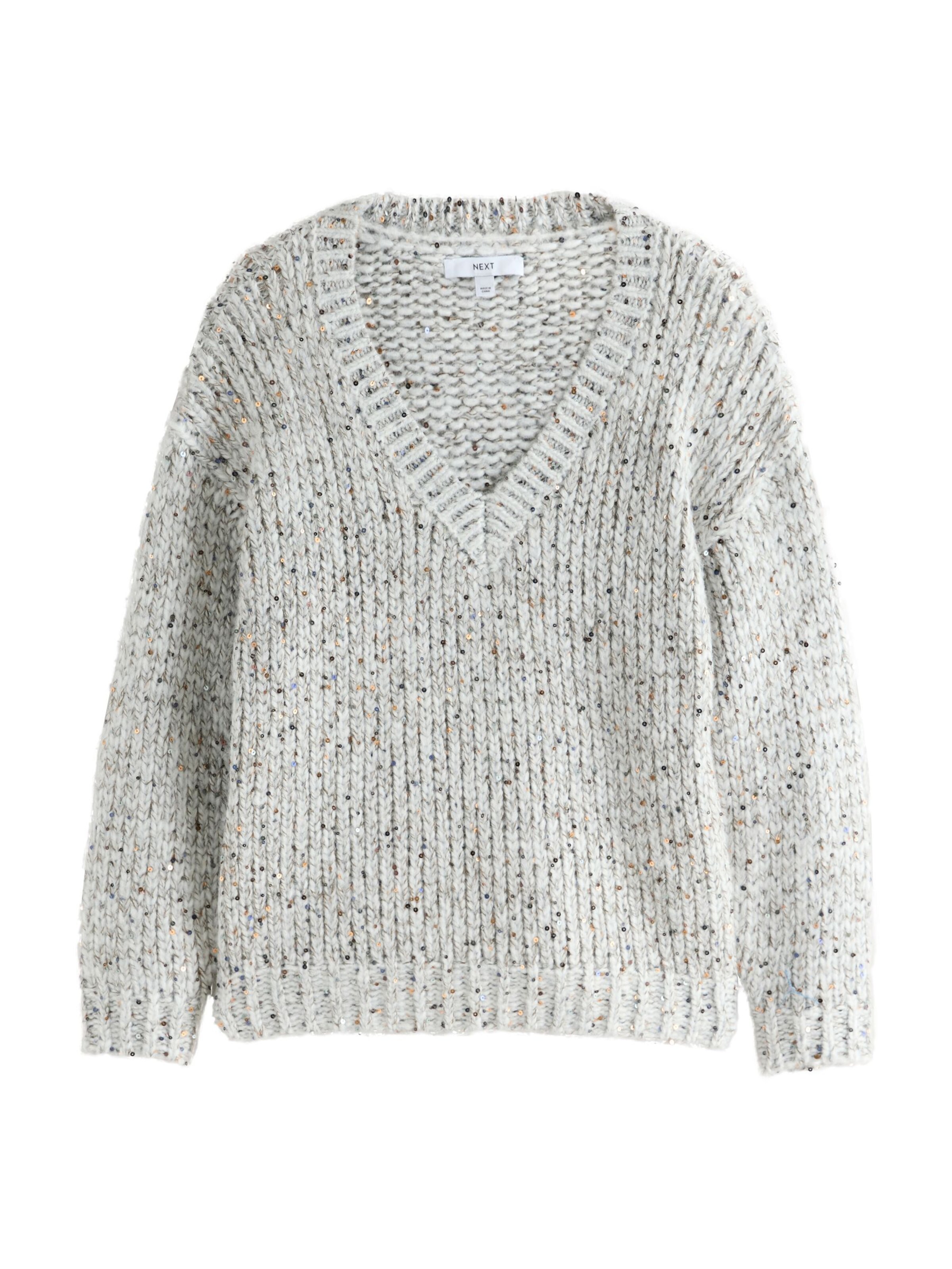 Next Pullover in Grau: Vorderseite