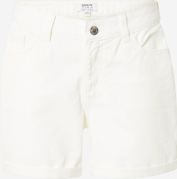 Dorothy Perkins Regular Shorts in Weiß: predná strana