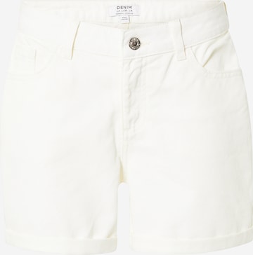 Dorothy Perkins Regular Jeans in White: front