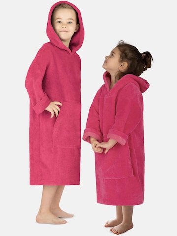 normani Bathrobe 'Pichilemu' in Pink: front