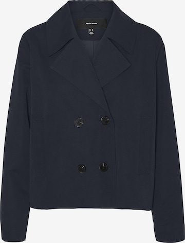 VERO MODA Between-Seasons Coat 'CHLOEMIA' in Blue: front