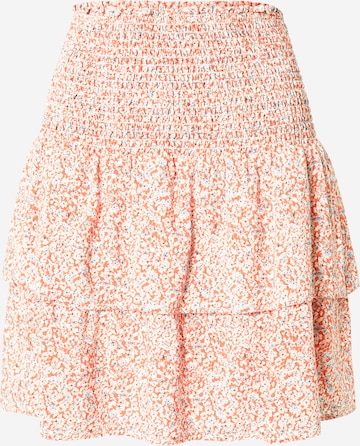 Esqualo Skirt 'Flower Oasis' in Red: front