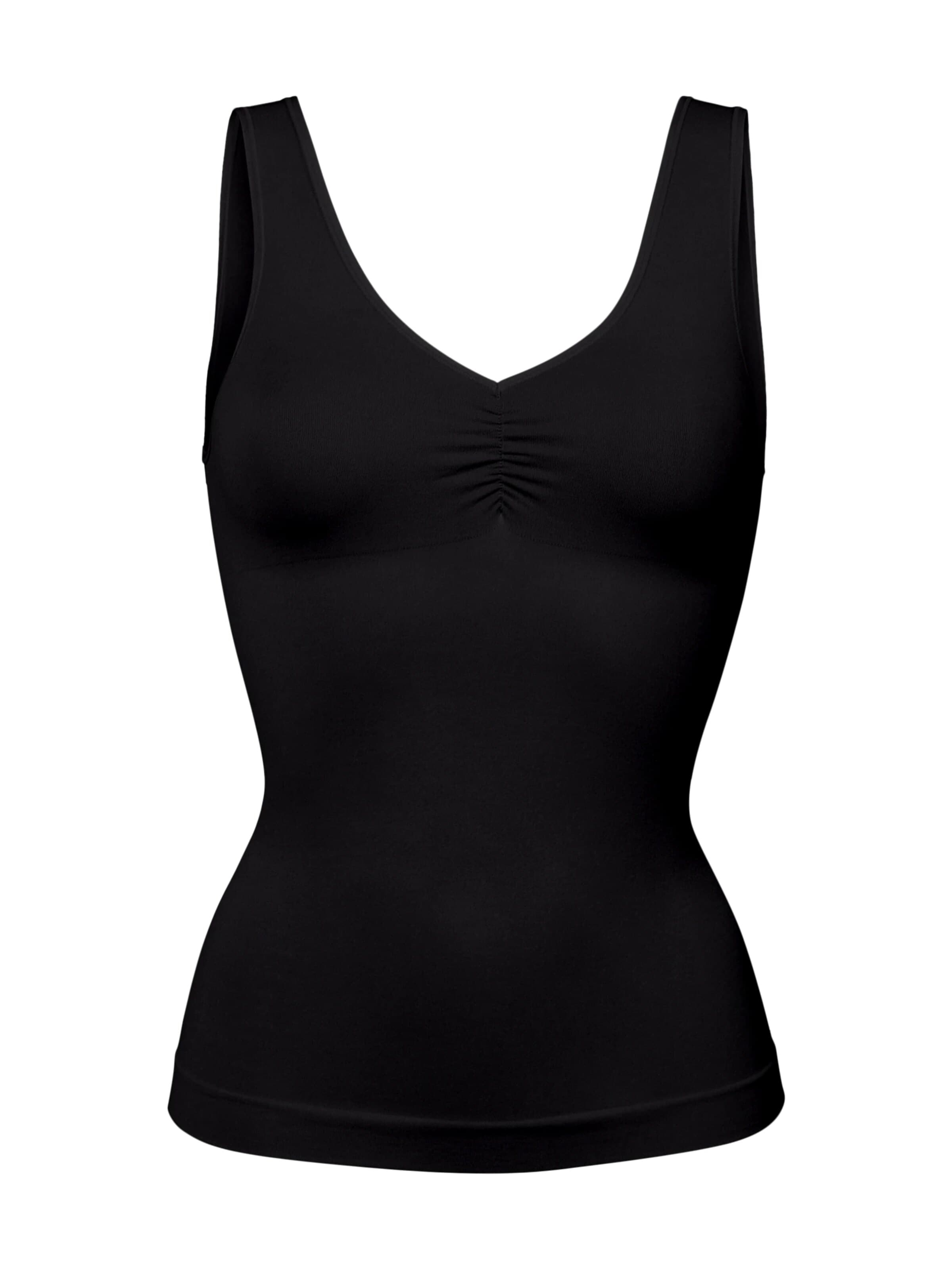 celodoro Shaping Top 'Formwear' in Black: front