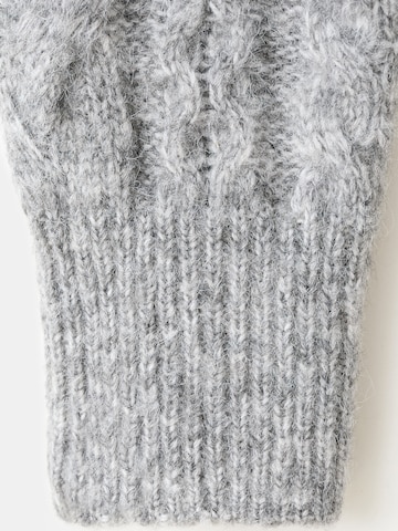 MANGO Svetr 'TRENETA' – šedá