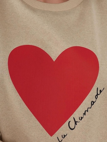 Hiccup - Sweatshirt em bege