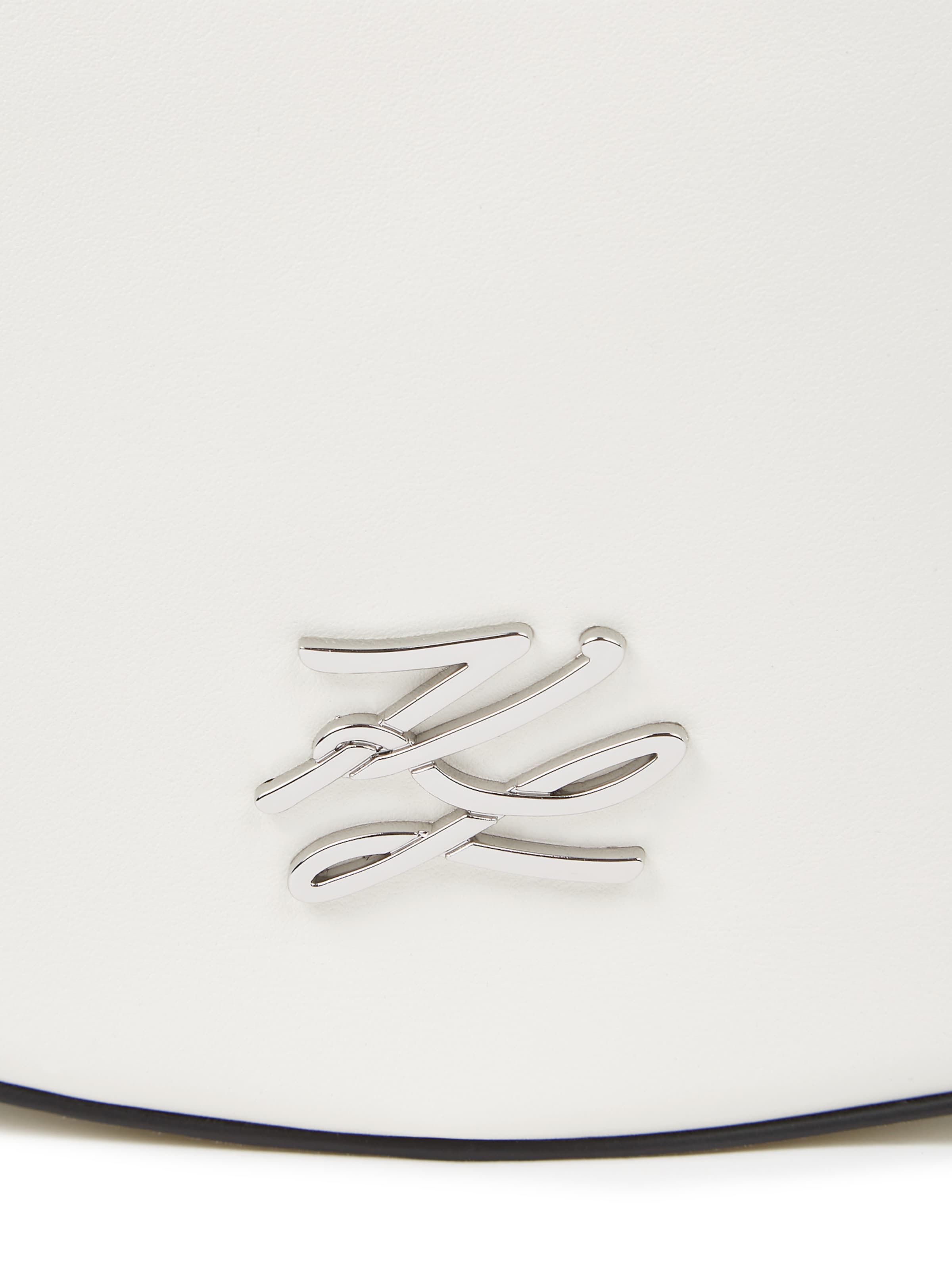 Karl Lagerfeld Τσάντα ώμου 'AUTOGRAPH' σε λευκό