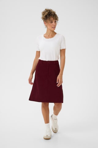 Cream Rok 'Cory' in Rood