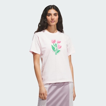 ADIDAS SPORTSWEARTehnička sportska majica 'Bloom At Your Own Pace' - roza boja: prednji dio