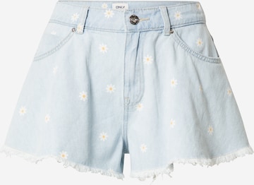 ONLY Wide Leg Shorts 'Chiara' in Blau: predná strana