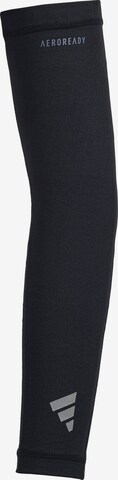 ADIDAS PERFORMANCE Arm Warmer in Black: front