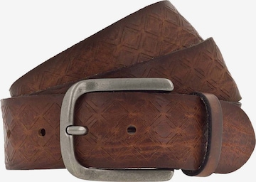 Cintura di b.belt Handmade in Germany in marrone: frontale