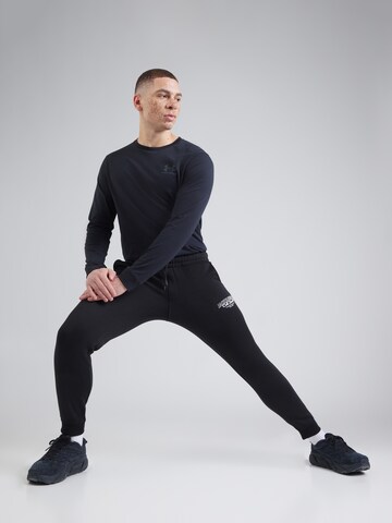 JACK & JONES Tapered Trousers 'JPSTGORDON MAKOTO' in Black