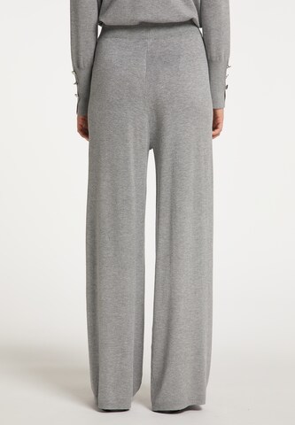 DreiMaster Klassik Wide leg Trousers in Grey