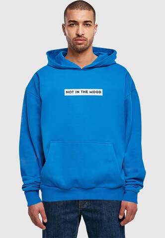 Merchcode Sweatshirt 'NITM-Crate' in Blauw: voorkant
