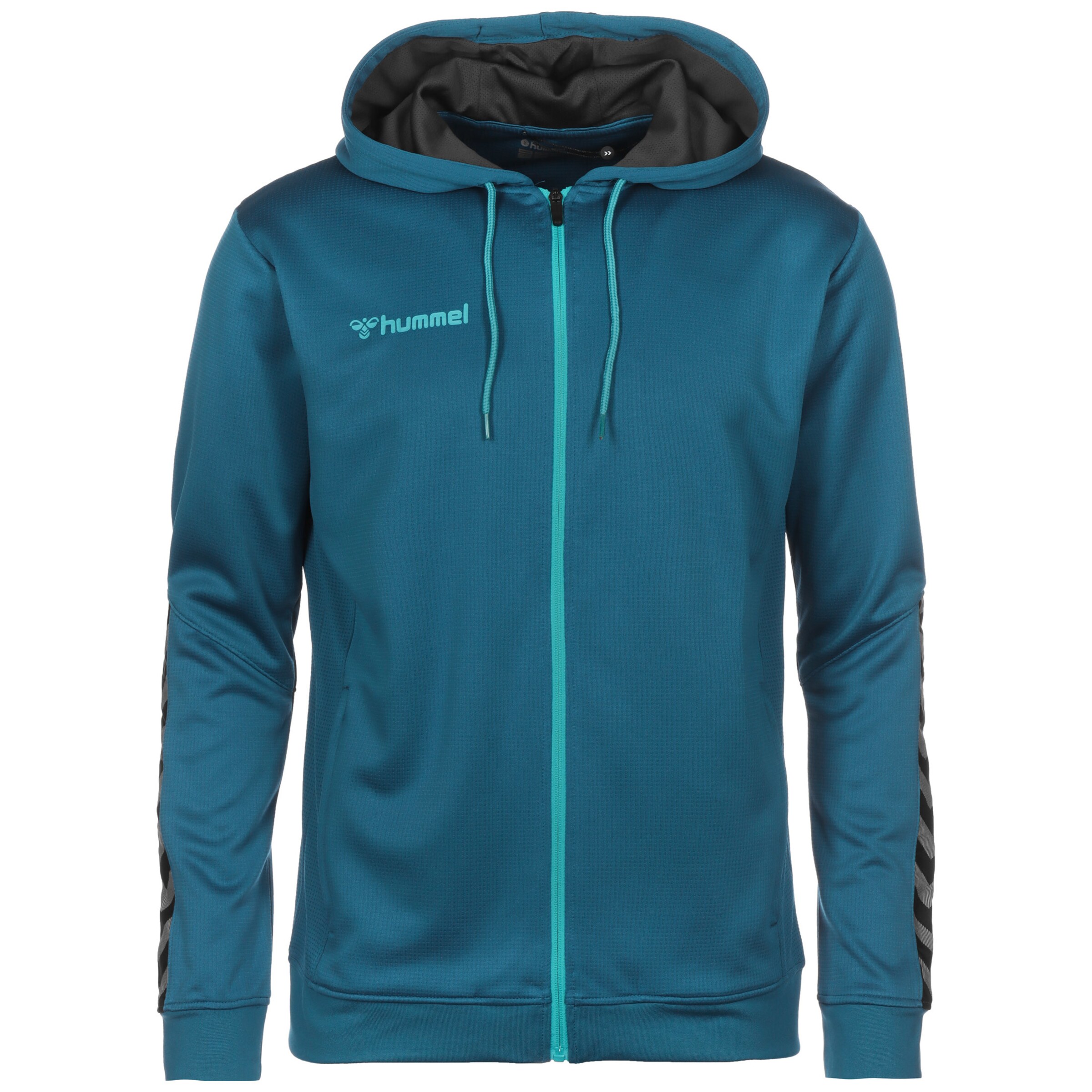 Männer Große Größen Hummel Sportsweatjacke 'Poly' in Hellblau - NY62126 Männer Große Größen Hummel Sportsweatjacke 'Poly' in Hellblau - NY62126