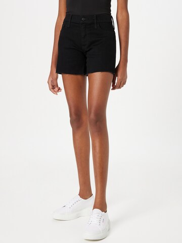 HOLLISTER Regular Shorts in Schwarz: predná strana