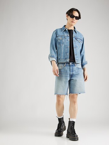 LEVI'S ® Широка кройка Дънки '468™ Loose Shorts' в синьо