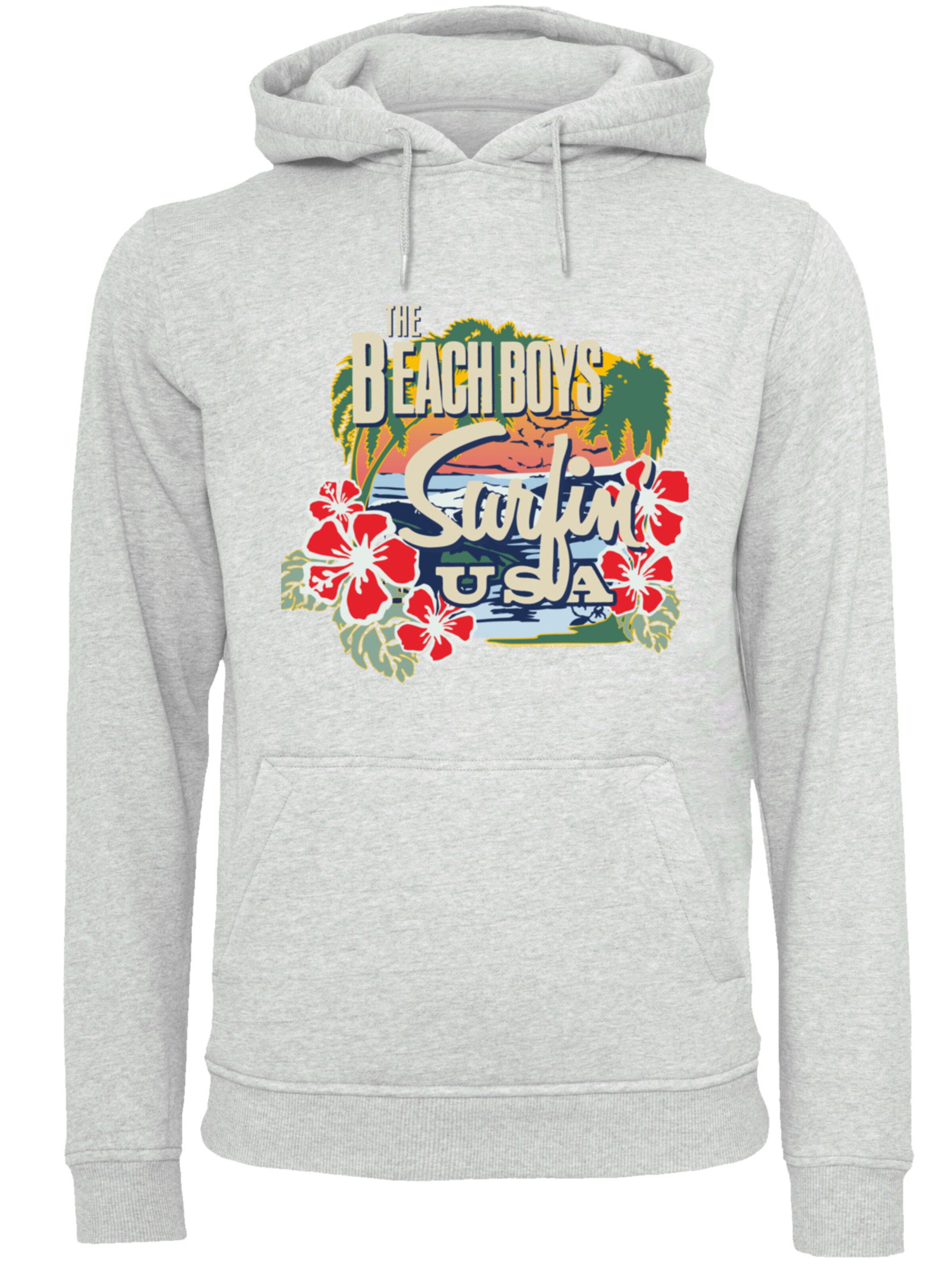 Sweat-shirt 'The Beach' F4NT4STIC en gris : devant