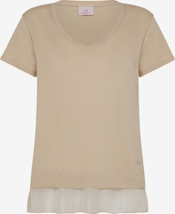 Maglietta di DEHA in beige: frontale