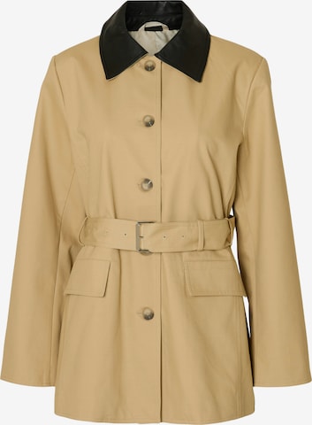 SELECTED Prechodná bunda 'SLFDua' - Béžová: predná strana