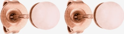 PURELEI Boucles d'oreilles en or rose / rose, Vue avec produit