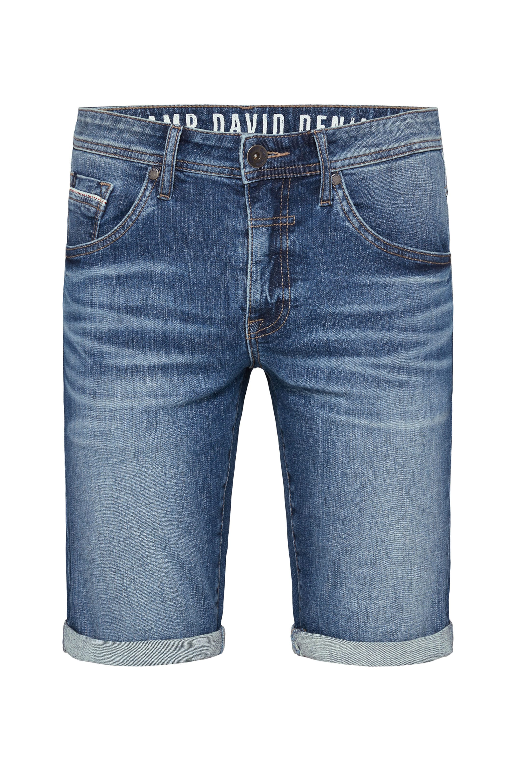 CAMP DAVID regular Jeans i blå: forside