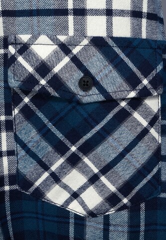 Street One MEN Comfort fit Button Up Shirt in Blue