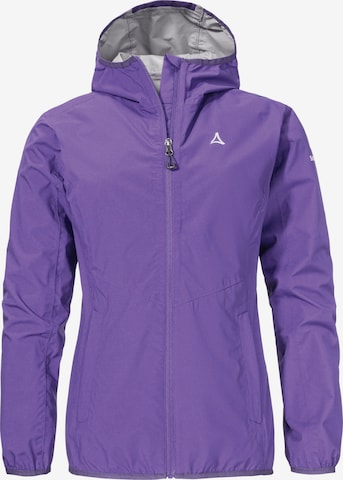 Schöffel Outdoor jacket ' Hiking Jacket Style Migandi WMS ' in Purple: front