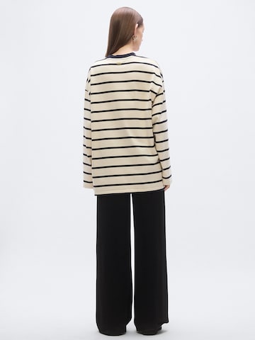 Barbour Oversize tričko 'Maeve' - Béžová