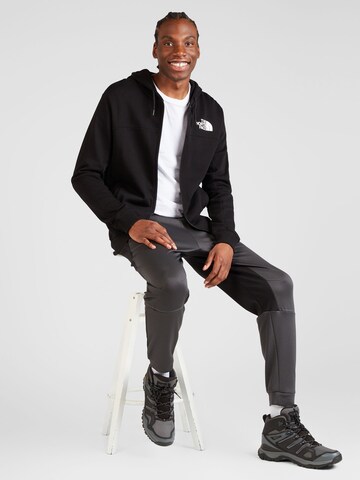 THE NORTH FACE Zip-Up Hoodie in Black