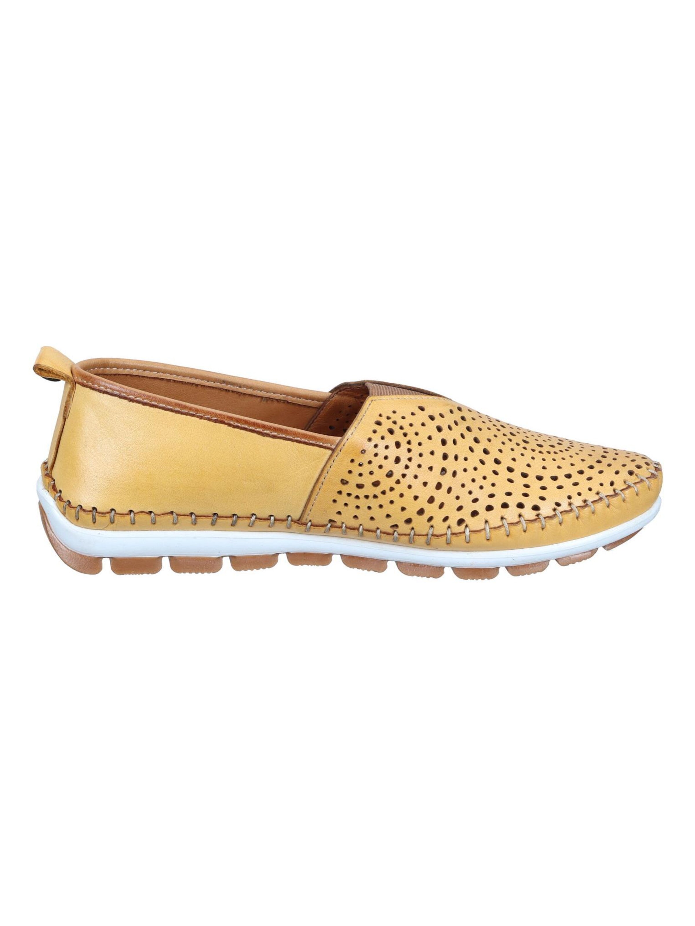 MANITU Classic Flats in Yellow