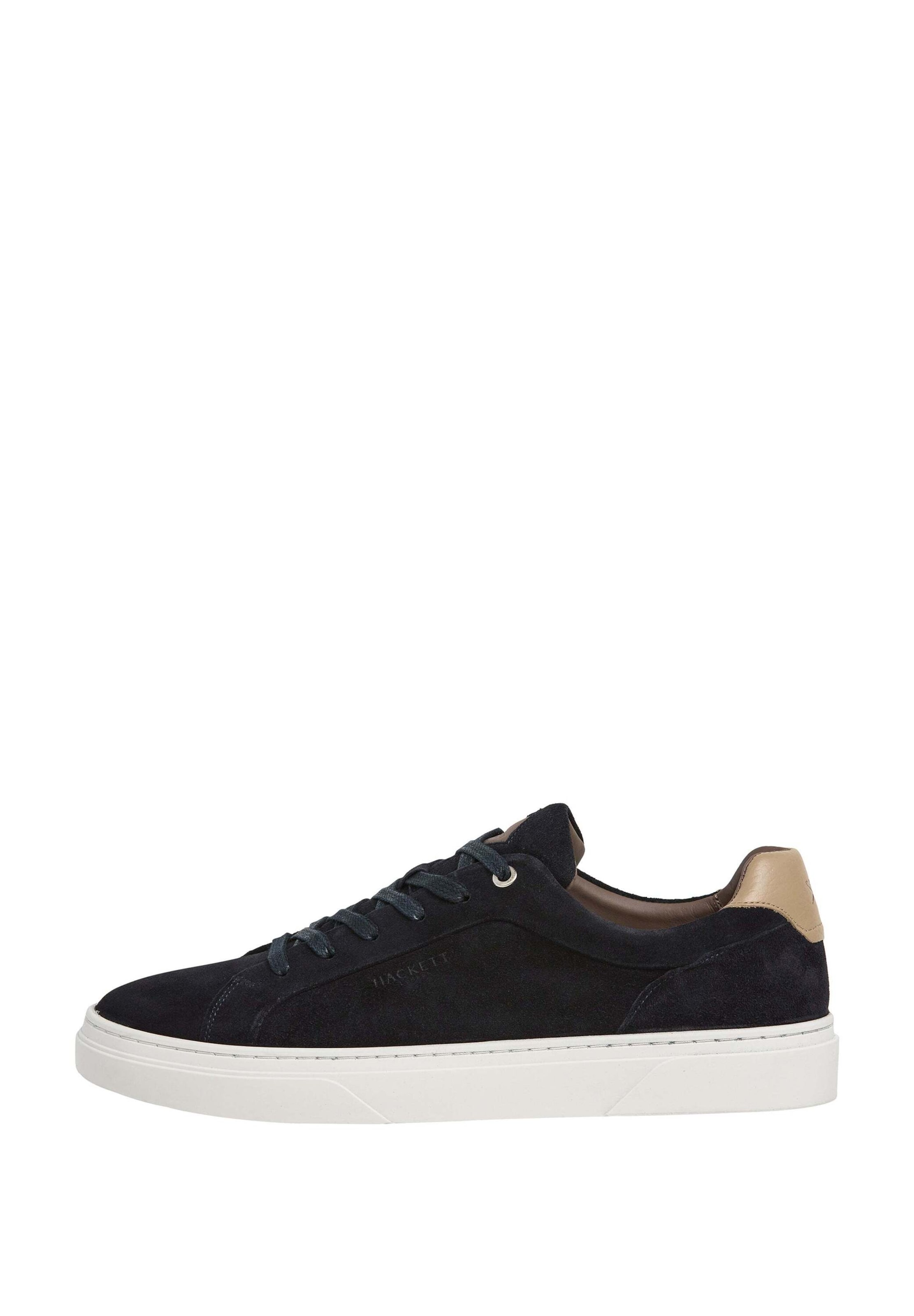 Sneaker bassa 'Hackney Destine' di Hackett London in blu: frontale