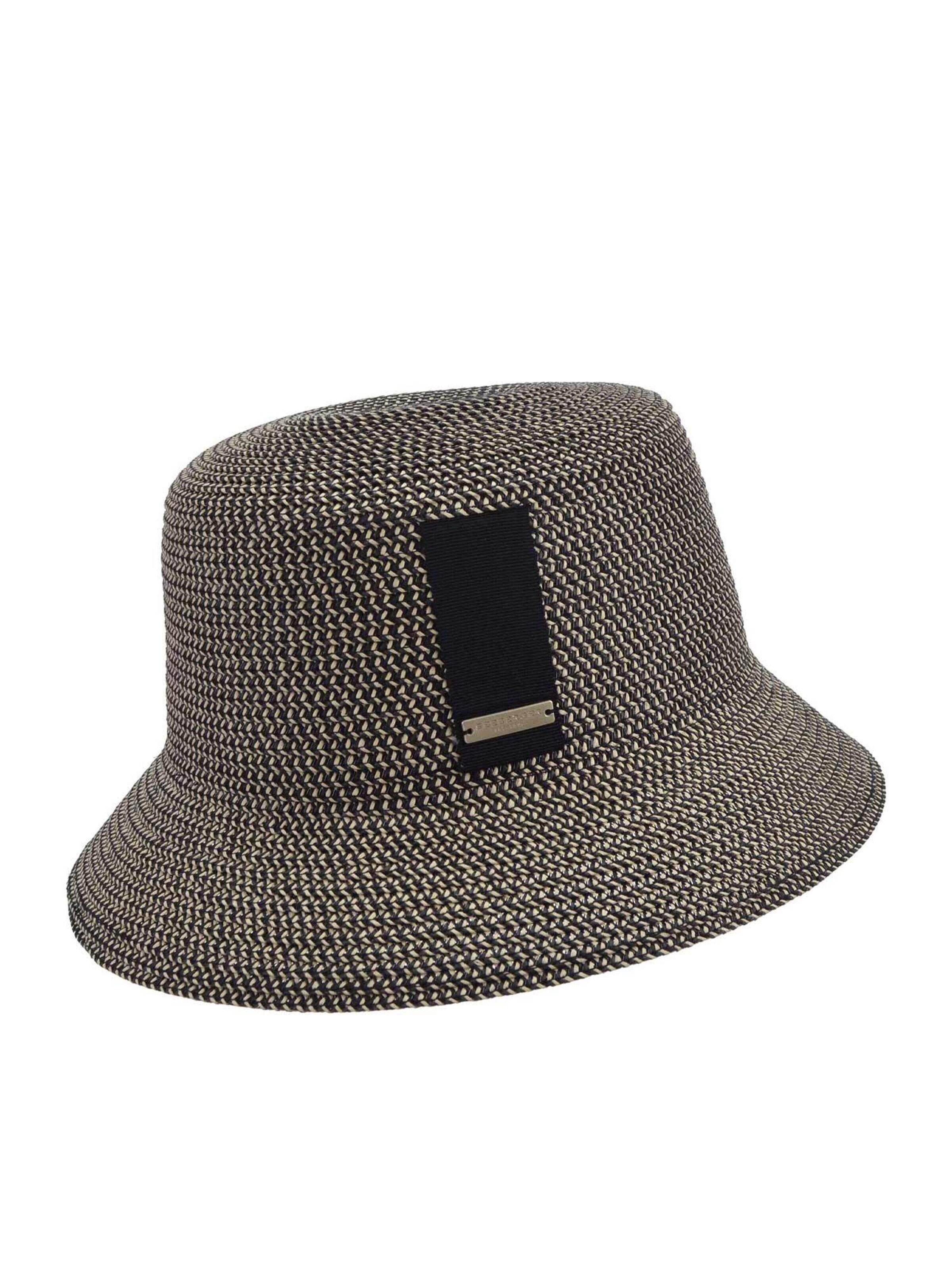 Seeberger Hat 'Hut' in Black: front