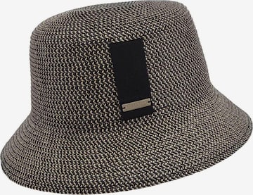 Seeberger Hat 'Hut' in Black: front