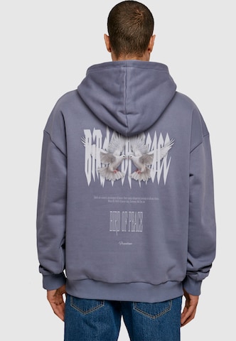 Merchcode Sweatshirt 'Birds Of Peace 2' in Blau: Vorderseite