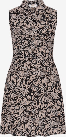 Robe usha FESTIVAL en noir : devant