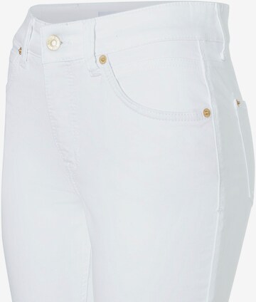 MAC Slim fit Jeans 'Melanie' in White