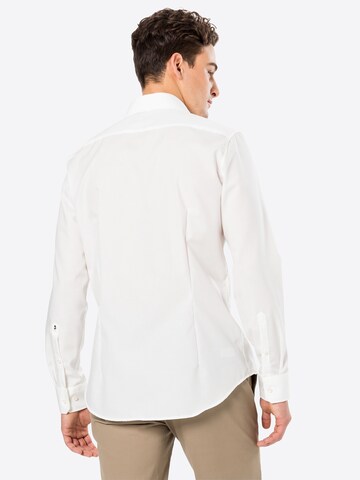 Slim fit Camicia business di SEIDENSTICKER in bianco