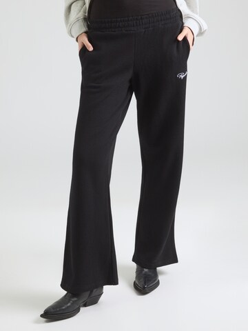 Pegador Loosefit Broek 'Dayita' in Zwart: voorkant