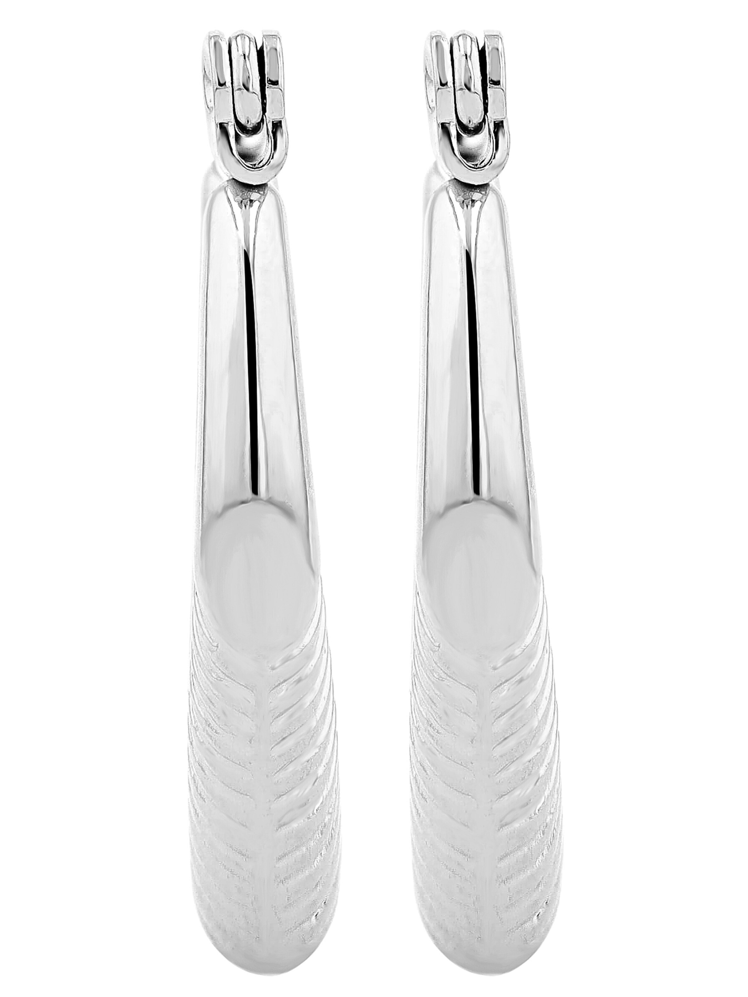 Akzent Earrings 'wasserfest' in Silver