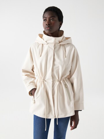 Salsa Jeans Between-seasons parka in White: front