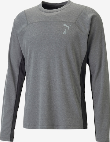 PUMA Функционална тениска 'Seasons' в сиво: отпред