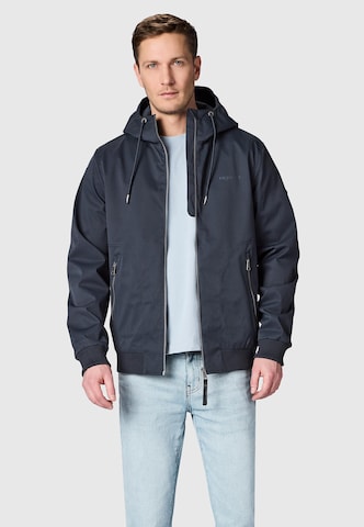 Ragwear Välikausitakki 'Stewie' värissä sininen: etupuoli